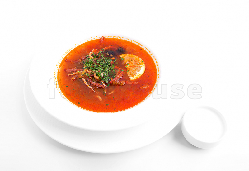 Солянка я мясная классическая рецепт
