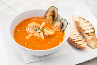 ,,Bouillabaisse,, суп с морепродуктами