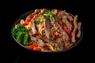 Beef Udon Noodles 