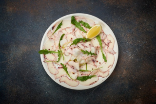 Carpaccio di polpo
