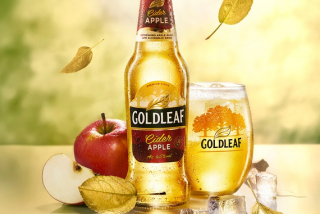 Cider gold leaf