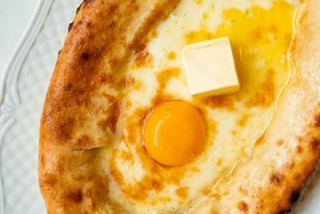 Хачапури по-аджарски                                                                              