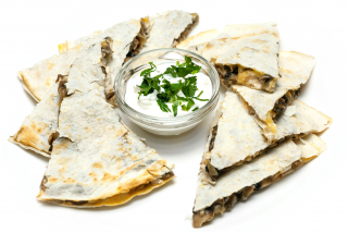 Quesadilla with chicken