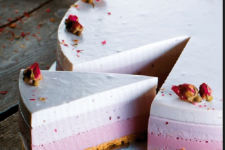 Pink Spring Cheesecake 