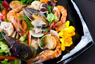 Morimoto seafood salad