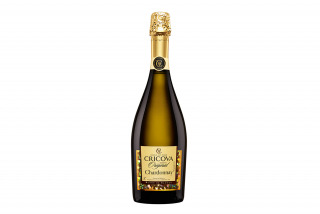 Шампанское Cricova Chardonnay, белое полусухое