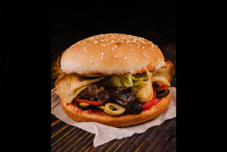 Veal Cheeks Burger