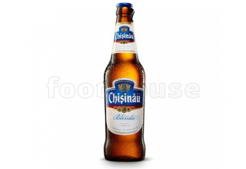 Заказать кишинев. Пиво Chişinău blondă. Bere Chisinau blonda c/m 0,5l цена.